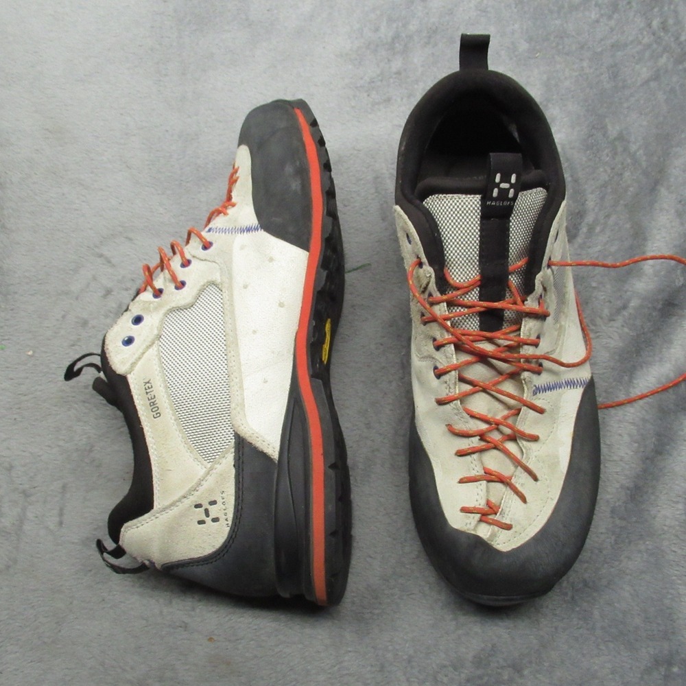 Haglofs Shoes Men 8 Black Roc Icon GT Hiking Gore-Tex Approach Mountaineer Trail
